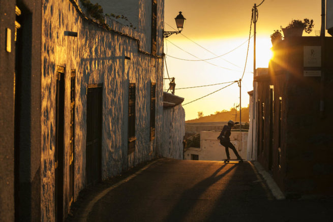 suset tenerife paradise longboard longboarding